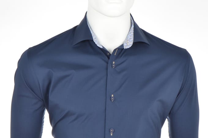 Eden Valley regular fit blauw
