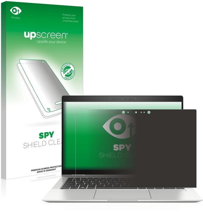 upscreen - privacy screenprotector voor HP EliteBook x360 1030 G4 - Folie Beschermfolie Blauwlichtfilter