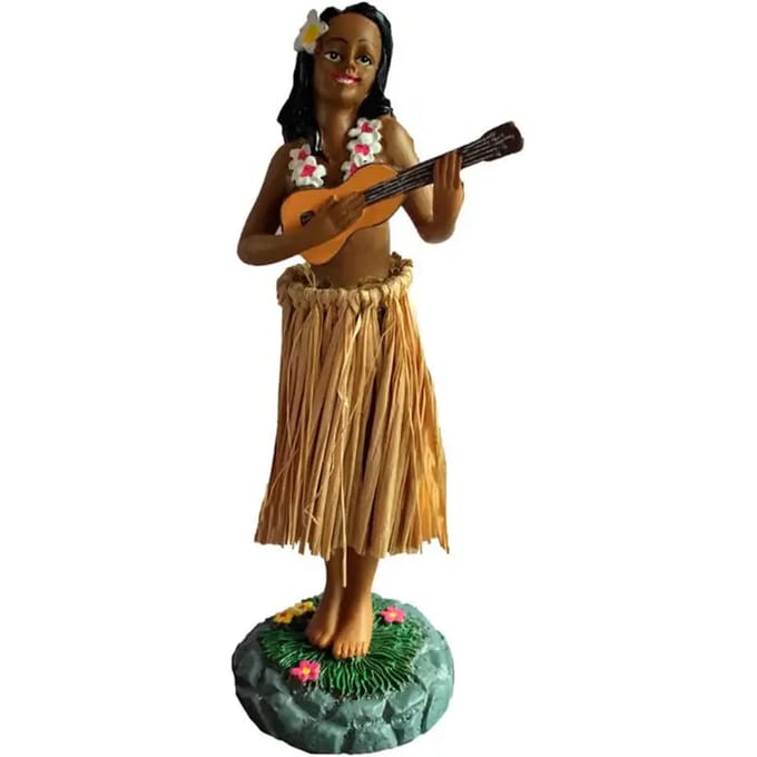 Decoratief beeldje Northcore Hawaiian Hula pour tableu de bord