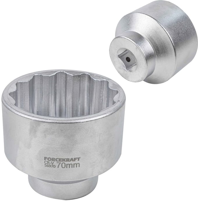 Forcekraft FK-56970 - Dopsleuteldop - 12-kant - 3/4" - 70mm