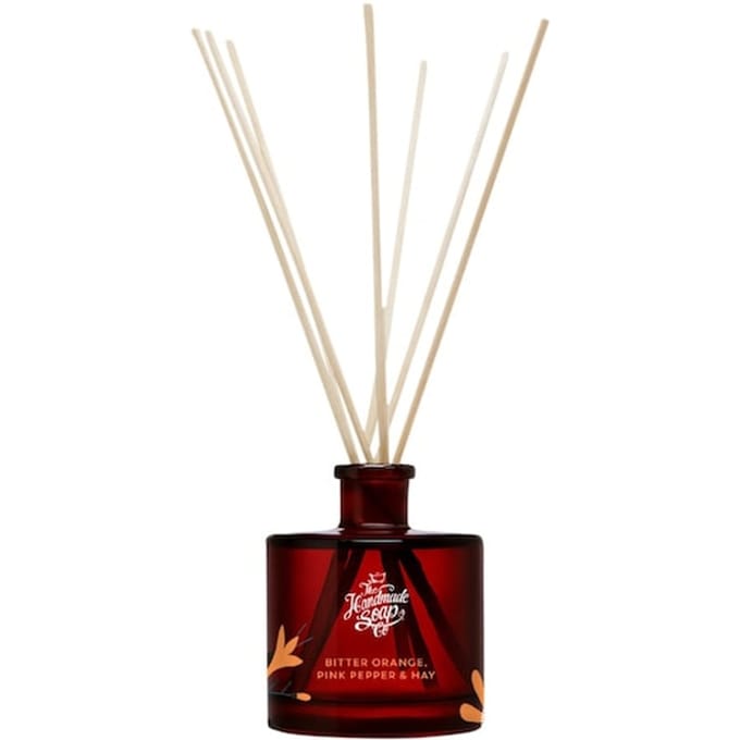 The Handmade Soap Bitter Orange, Pink Pepper & Hay Reed Geurverspreider Geurdiffusers Unisex 200 ml