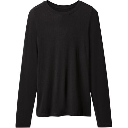 ESMARA Dames thermoshirt (Zwart, S (36/38))