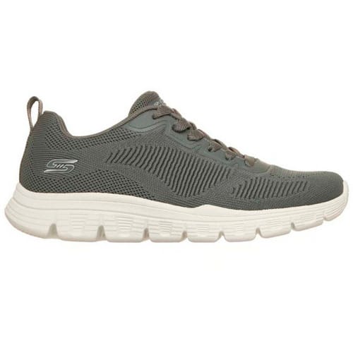 Skechers BOBS B Lite Textiele Dames Sneakers Olijfgroen