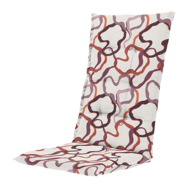 Madison kussen hoge rug blaze - 123x50x5cm set van 4