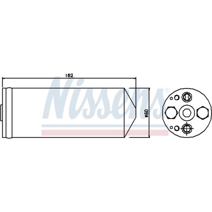 Droger, airconditioningsysteem NISSENS 95345