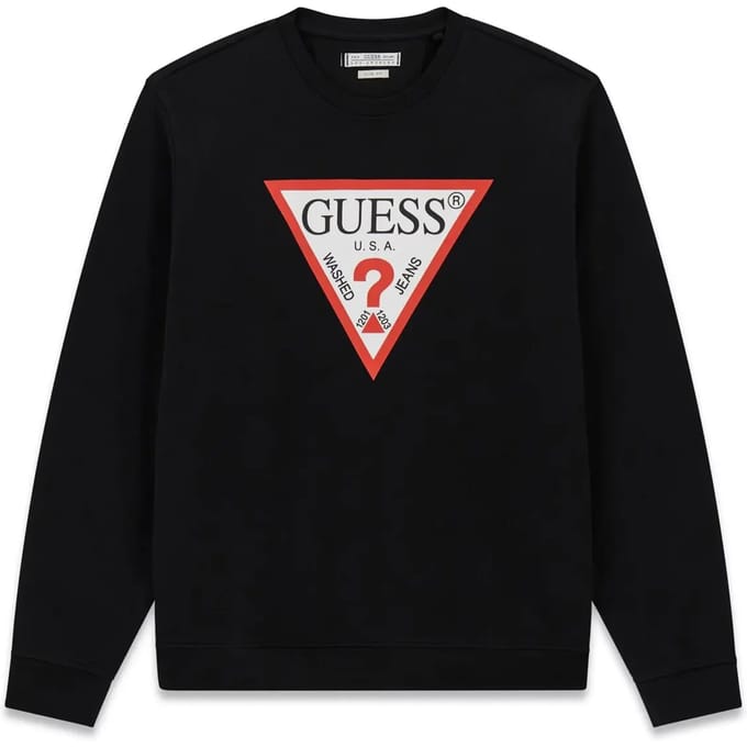 Sweatshirt Guess Red Triangle Fleece