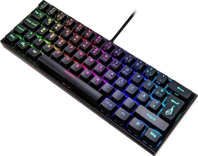 KingPin M1 60% RGB Gaming Keyboard QWERTZ (DE)