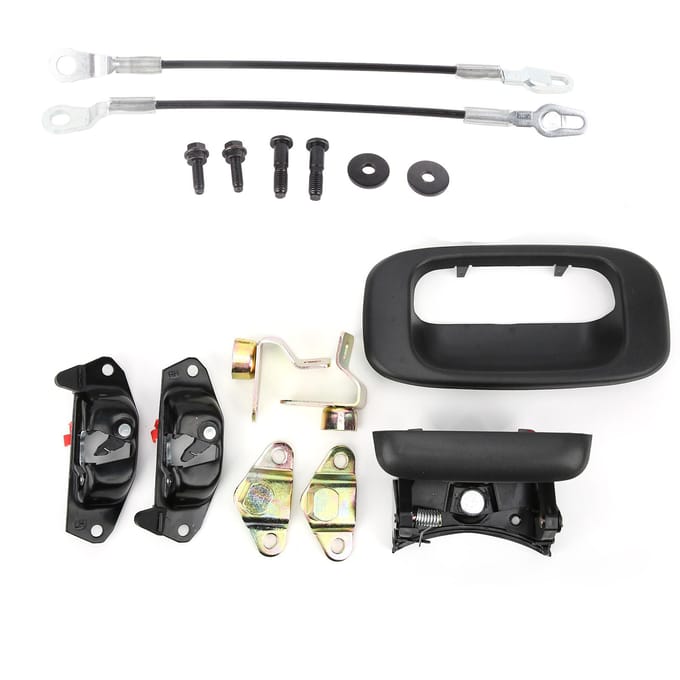 Achterklep Hardware Reparatiekit 88980509 Vervanging voor Silverado 1999?2006 black
