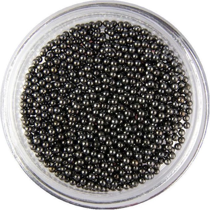 DRM Nageldecoratie Kaviaar Zwart 1mm #4