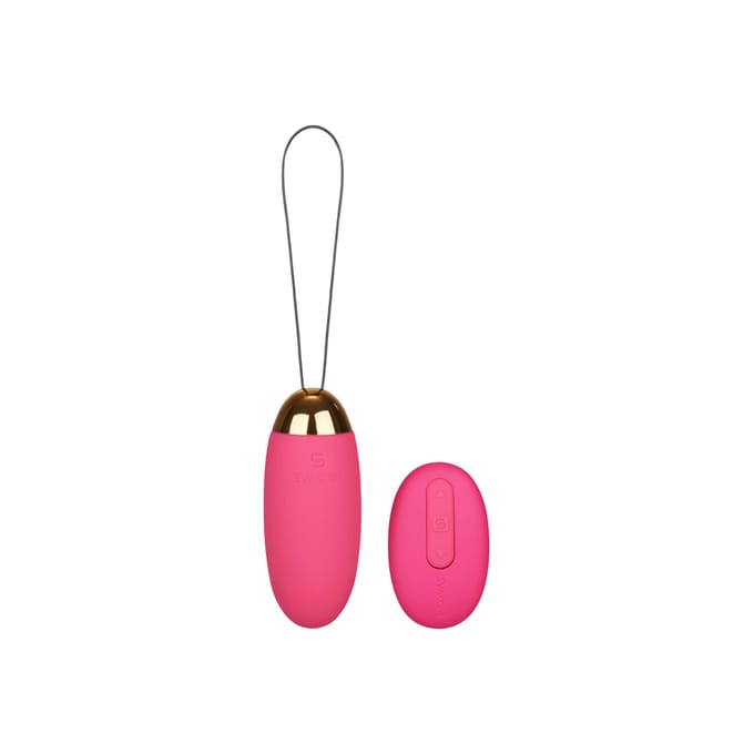 Svakom Elva - Remote Control Vibrerend Ei - Roze