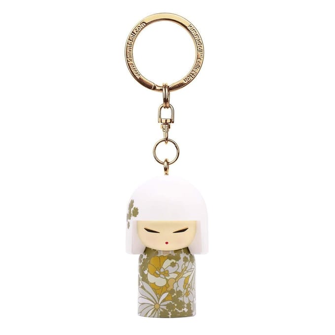Porte-clés Poupée Kokeshi Ornement Figurine KIMMIDOLL TGKK254 AKARI