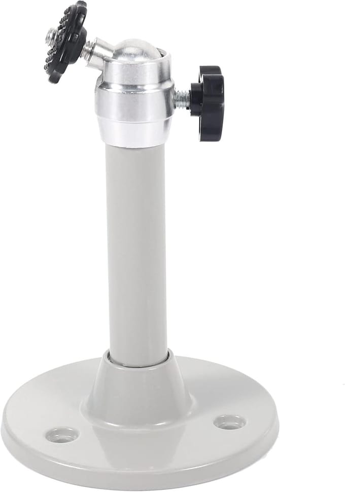 Universele Projector Beugel - Halter Camera - Plafond Muur - 5 Kg Capaciteit - 13.5cm Lengte - Zilver