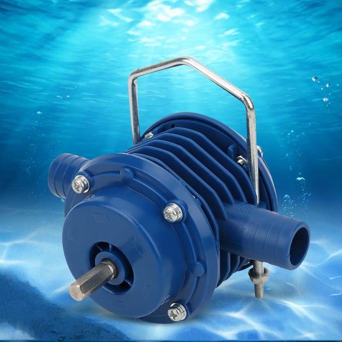 Mini draagbare zelf aanzuigende centrifugaal waterpomp voor huishoudelijk gebruik, tuin, elektrische handboorpomp