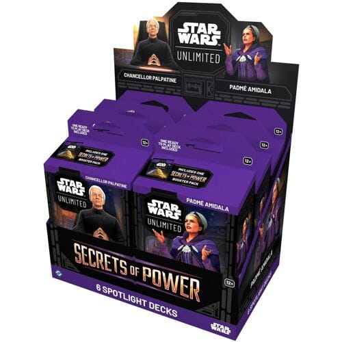 Fantasy Flight Games Star Wars TCG Unlimited Secrets of Power Spotlight Deck-Display (Diversen) Nieuw