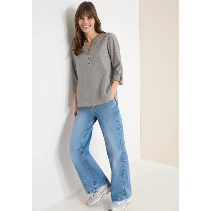Seersucker blouse dames Cecil
