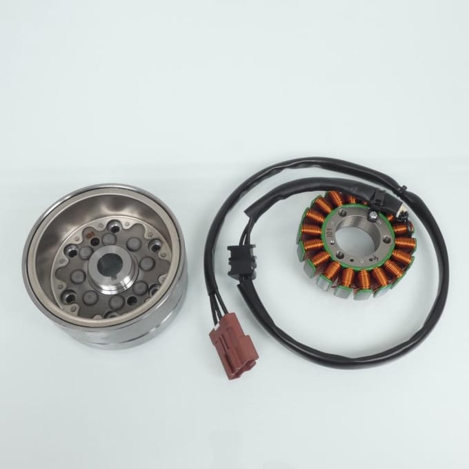 Stator rotor d allumage RMS pour Scooter Piaggio 500 X9 Evolution 2003 à 2007 58080R / 58040R / 58197R Neuf