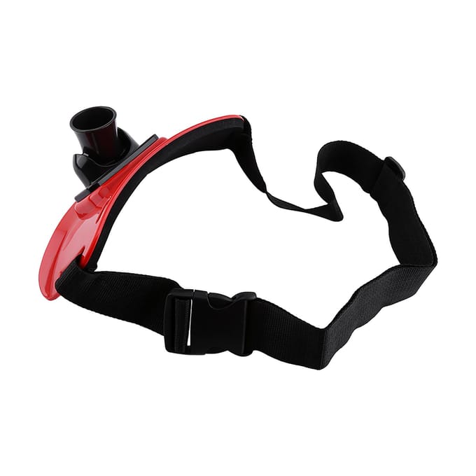 Vecht Taille Riem Duurzame Staande Hengel Houder Visgerei(rood) black