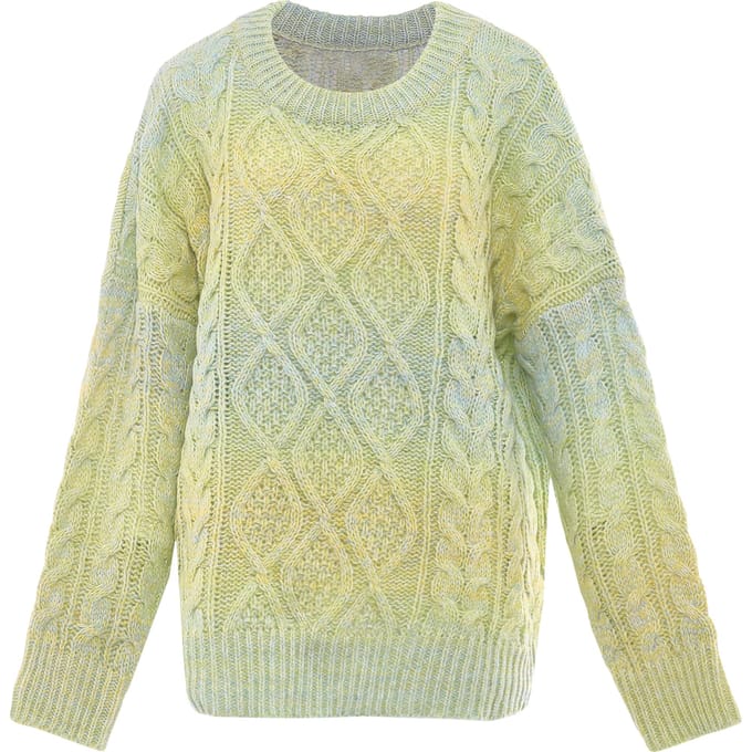 Mymo Jumper Dames LIME MUNT