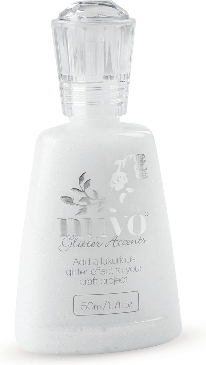 Nuvo glitter accents - fresh snowfall