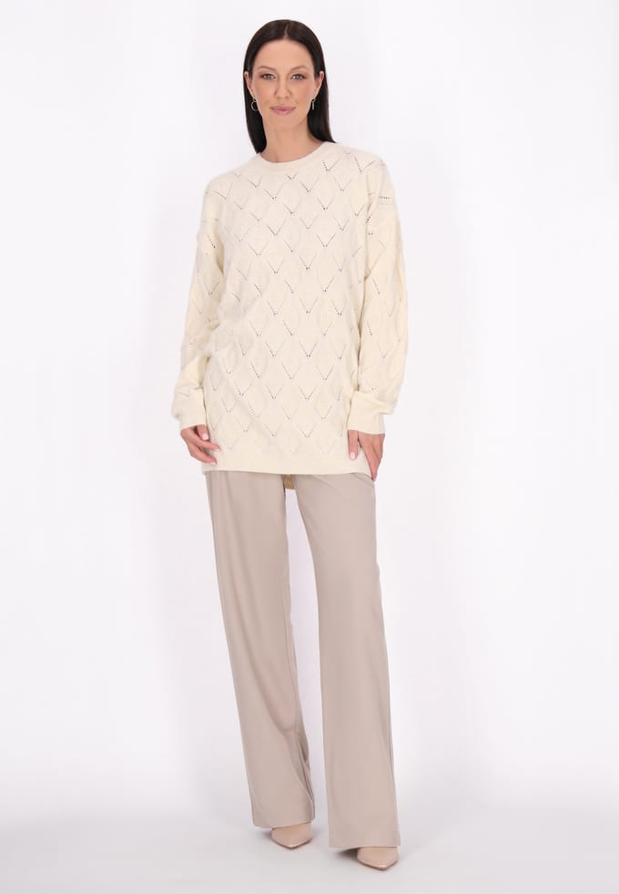 usha Jumper Dames wolwit