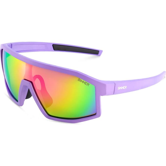 SINNER Lys - Sportbril/ Zonnebril - Paars/ zwart - Junior - One size - BIO based frame