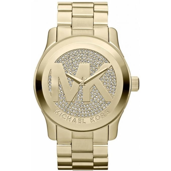 Michael Kors Runway MK5706 45mm Gouden Dameshorloge