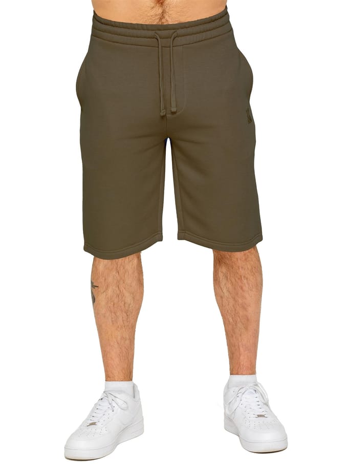 Kruze Heren Fleece Korte Broek 2 Pak