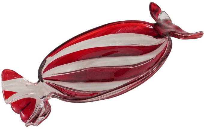 Boltze Home schaal Sweety glas kleurrijk decoratief kinderspeelgoed.