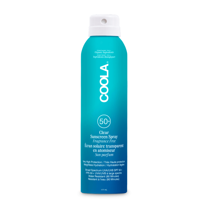 Coola Classic Body Spray Fragrance-Free SPF 50 - 177 ml