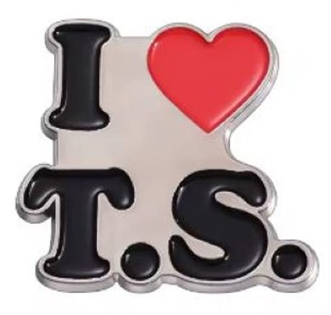 Pin Broche - enamel pin - kledingspeld - Love TS
