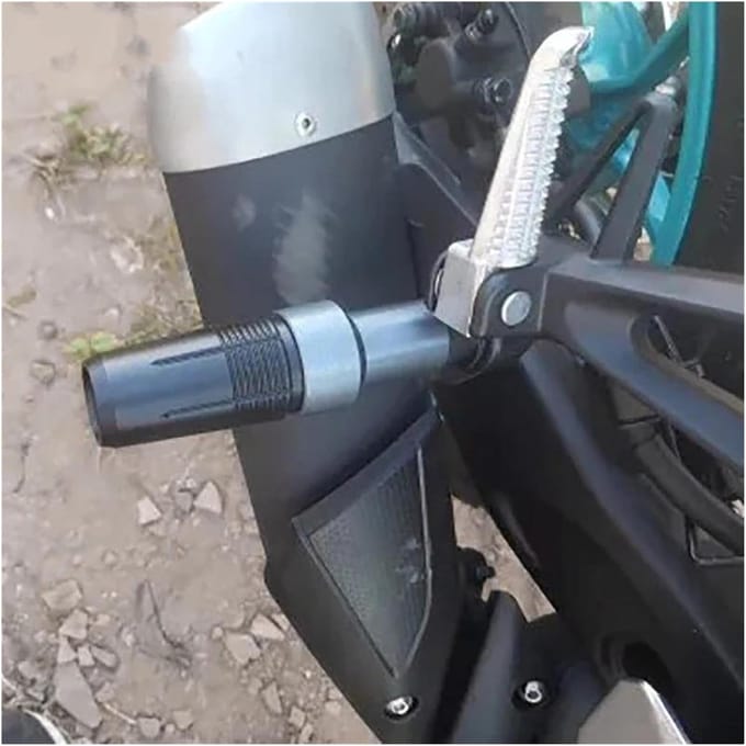 Motorfiets Valbeschermers - Frame Sliders - Schade Voorkomen - CNC Aluminium POM - 1 Set - Goud