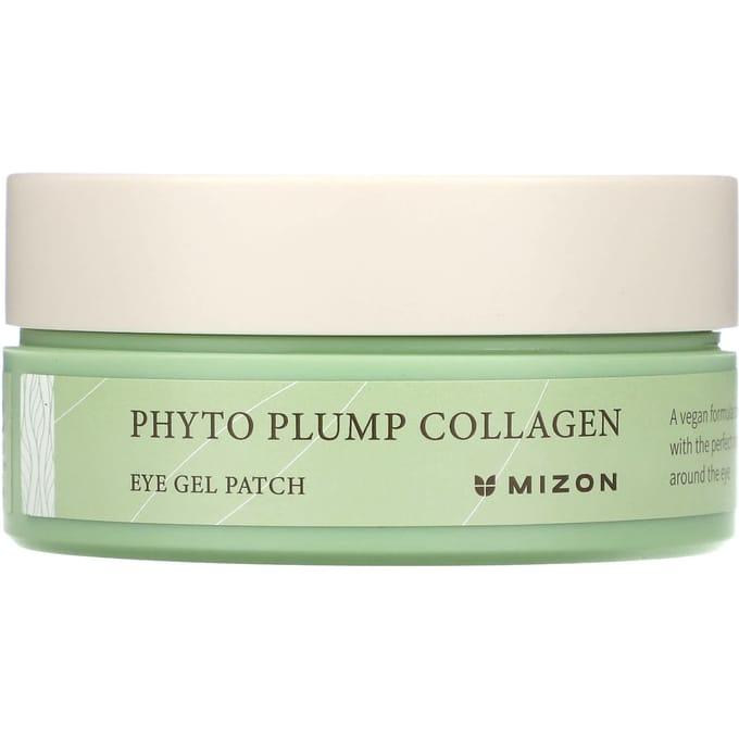 Mizon Phyto Plump Collagen Eye Gel Patch 84 g - Żelowe płatki pod oczy z kolagenem i ekstraktem roślinnym