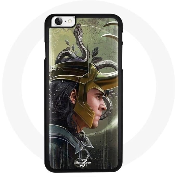 Coque pour Iphone 5 - Maniacase - Loki Thor Ragnarok - Protection rigide - Noir - Mixte