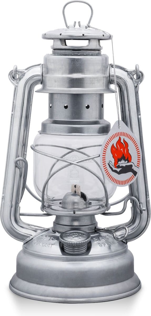 Feuerhand - Stormlantaarn - Verzinkt - 26 cm