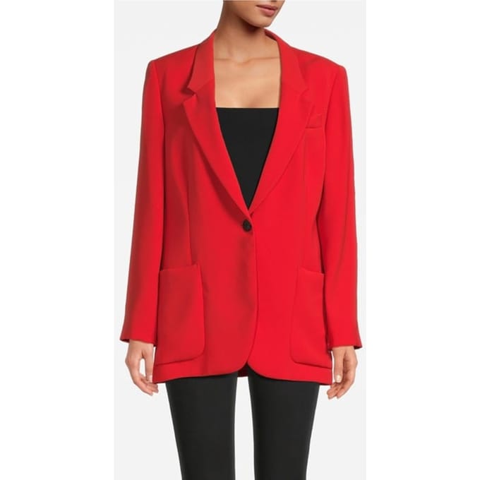Reiss Maia Split Blazer — Coral Taglia: 8 | Blazers Outlet | Donna | Arancia