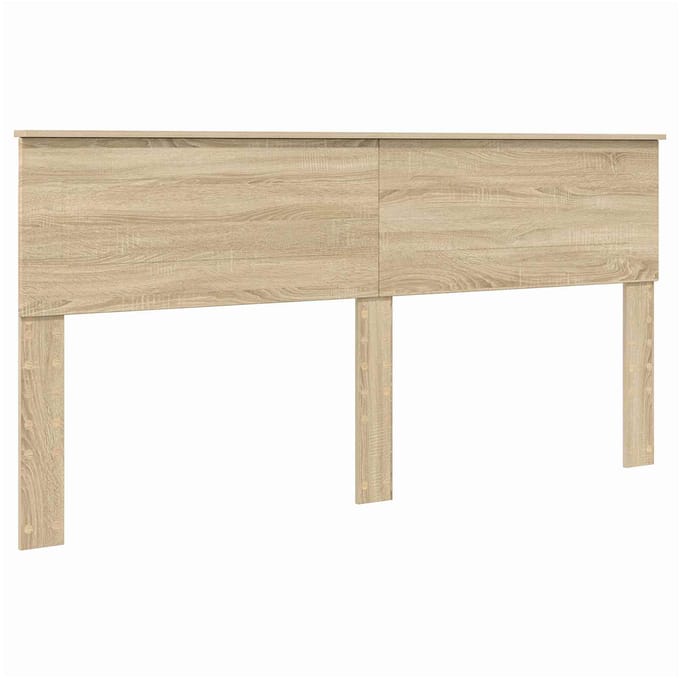 vidaXL Hoofdbord Sonoma Eiken Bewerkt hout