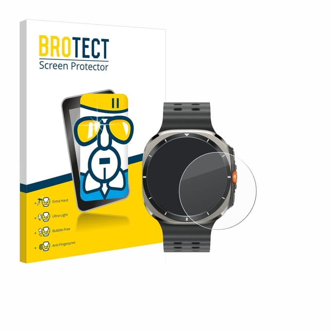 Screenprotector voor Samsung Galaxy Watch Ultra / Ultra 2 (47 mm) Beschermglas transparant