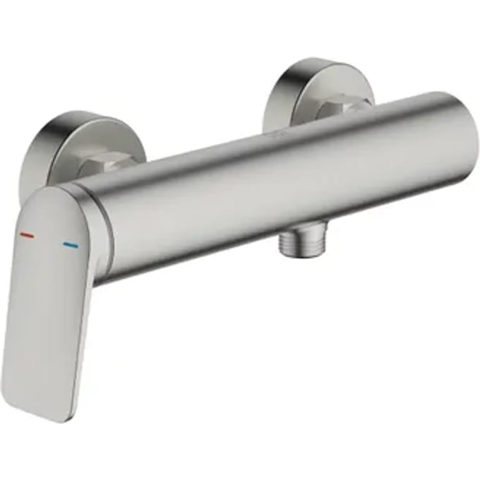 Aquavive Douchemengkraan Senio Geborsteld Staal 15cm