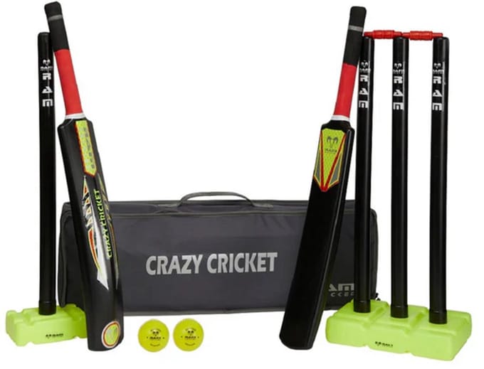 RAM Cricket Set - Junior plastic cricket set met 2 bats en ballen