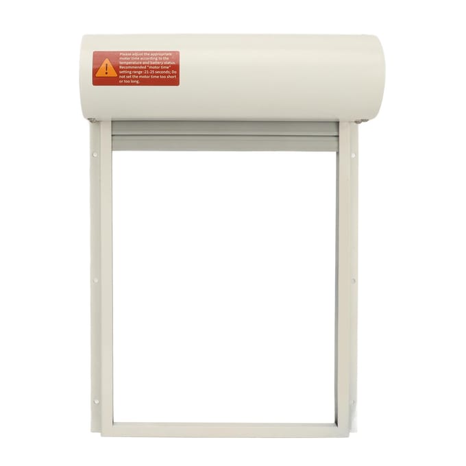 Mode Minuterie Porte de Poulailler Mode Manuel Contrôleur d'Affichage LED Robuste Porte Automatique de Poulailler blanc