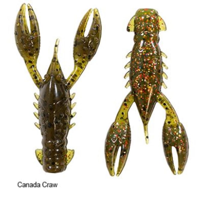 Zman zacht kunstaas TRD Crawz 2,5 inch 6/pack Canada Craw (3370)