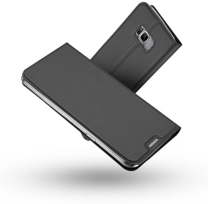 Allecto - Beschermhoes Galaxy S8 Plus - Portemonnee hoes - Ultradun