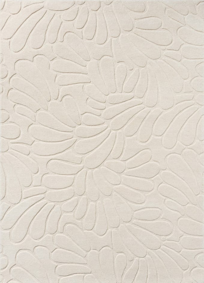 Laura Ashley Coleby Petals Ivory Cream 078809 - 250 x 350 cm