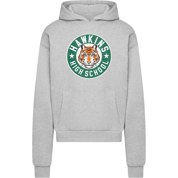 Hoodie Merchcode Stranger Things Hawkins Tigers Heavy