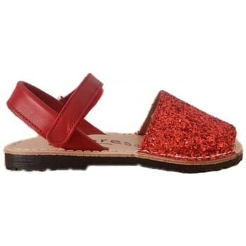Platte sandalen Colores 207 G Rojo