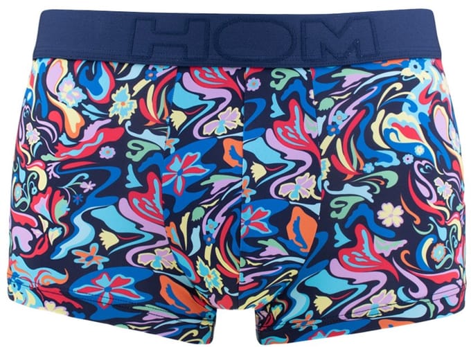 HOM heren microfiber boxer psychedelic multi