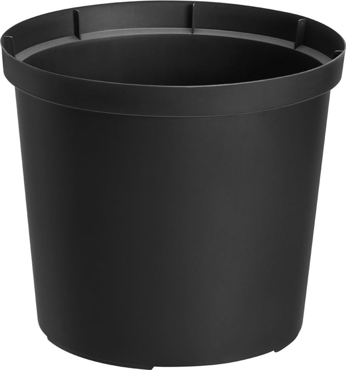 Bloempot CULTIVATE, diameter: 21 cm, zwart