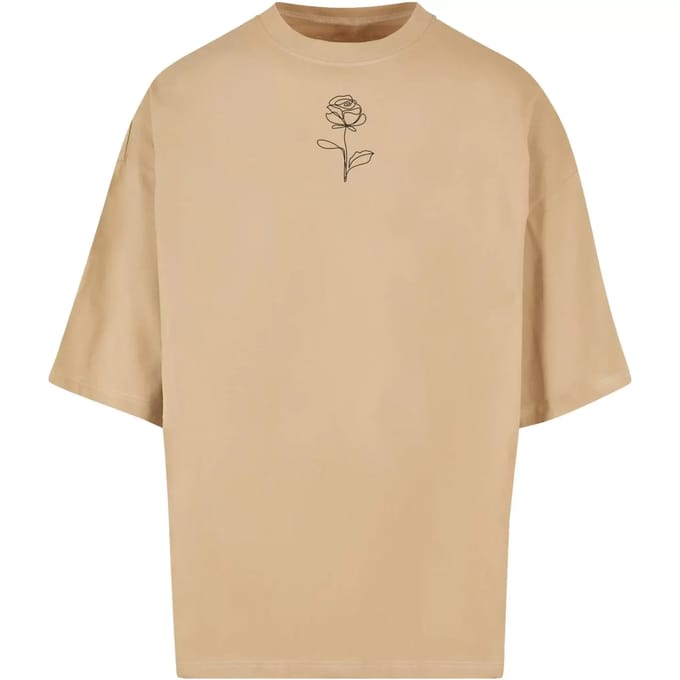 Merchcode T-shirt Spring Rose Huge Tee