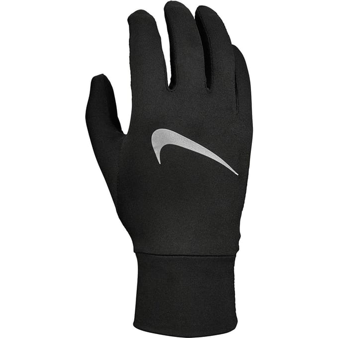 Nike Dames/dames Accelerate hardloophandschoenen (Zwart)