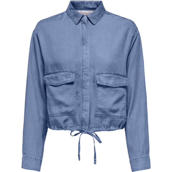 ONLY - ONLCHARIS LIFE LS JACKET WVN CC - Meisjes - Vesten